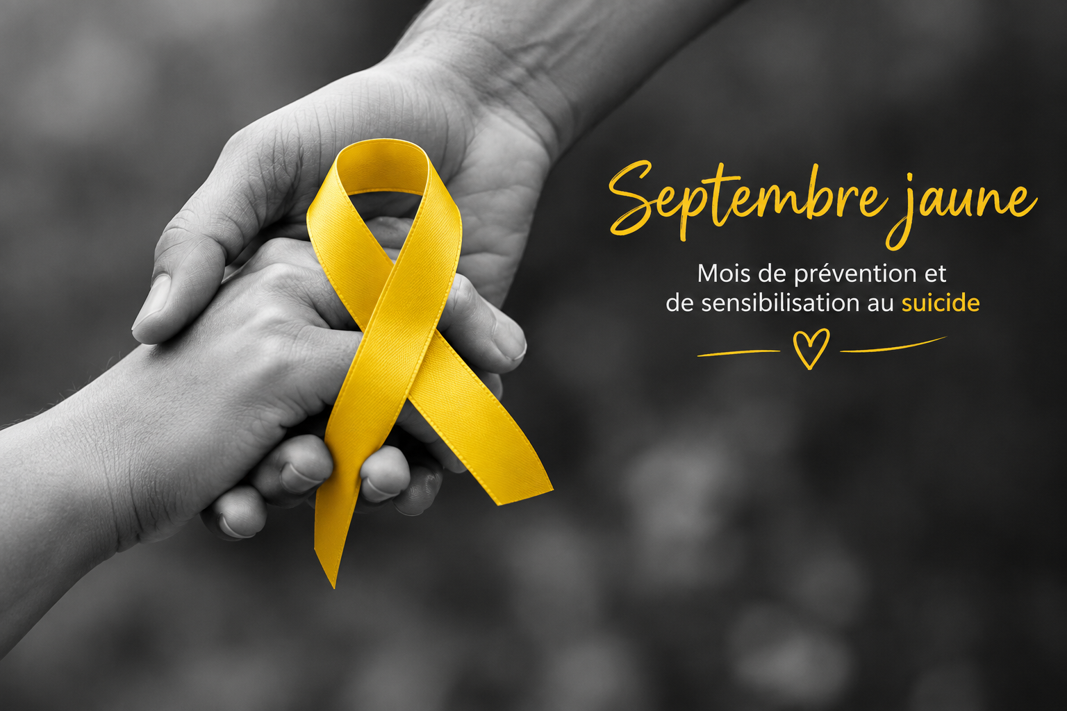 Septembre jaune: prévention et sensibilisation au suicide